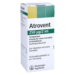 Atrovent 250 µg/2 ml Fertiginhalat