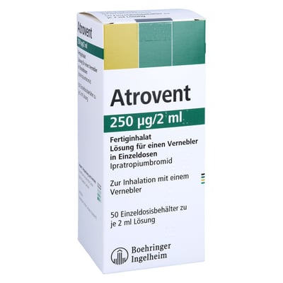 Atrovent 250 µg/2 ml Fertiginhalat
