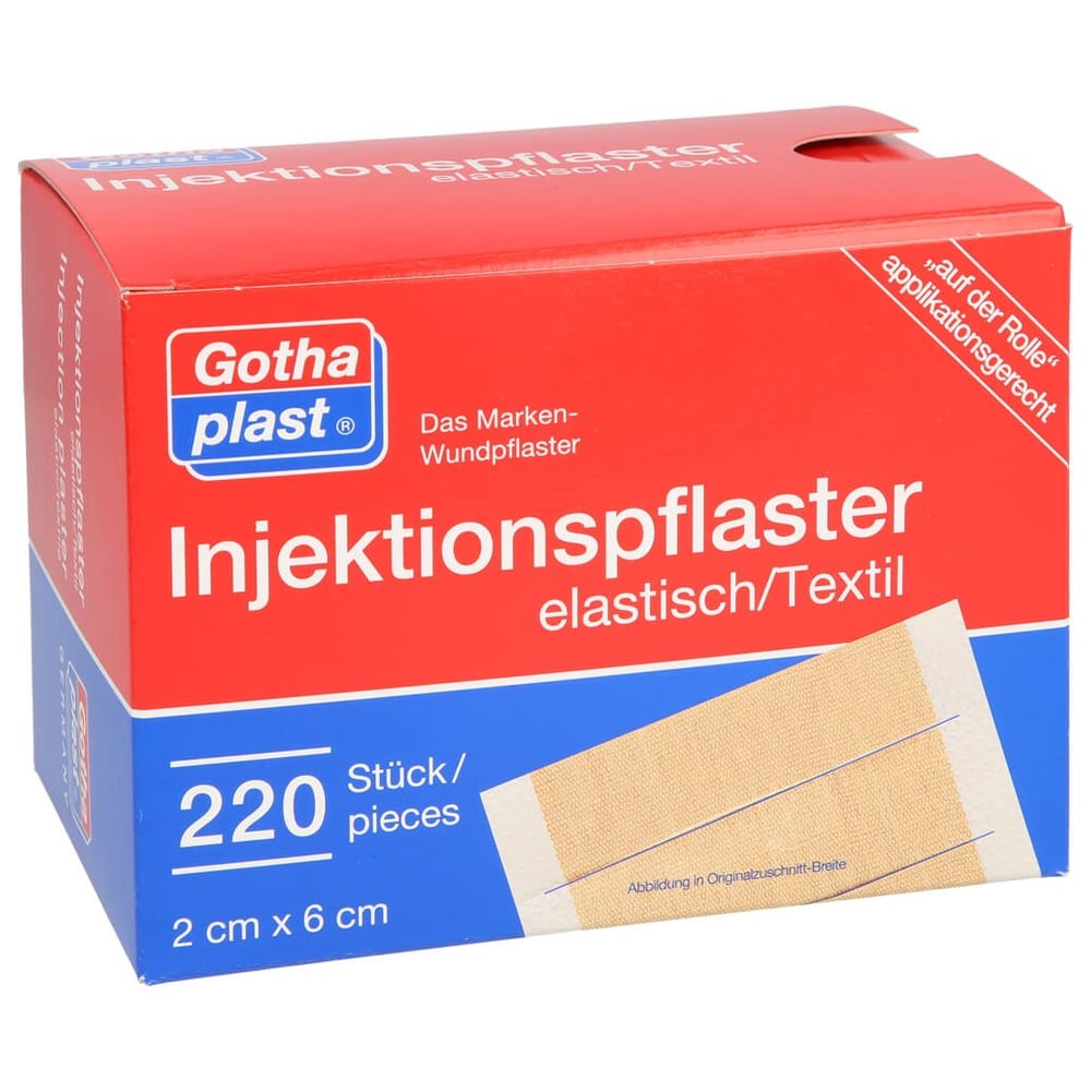 Gothaplast Injektionspfl.2x6 cm