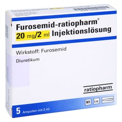 Furosemid-ratiopharm 20 mg/2 ml Injektionslösung