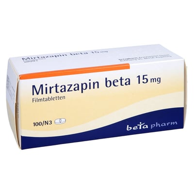 Mirtazapin beta 15 mg