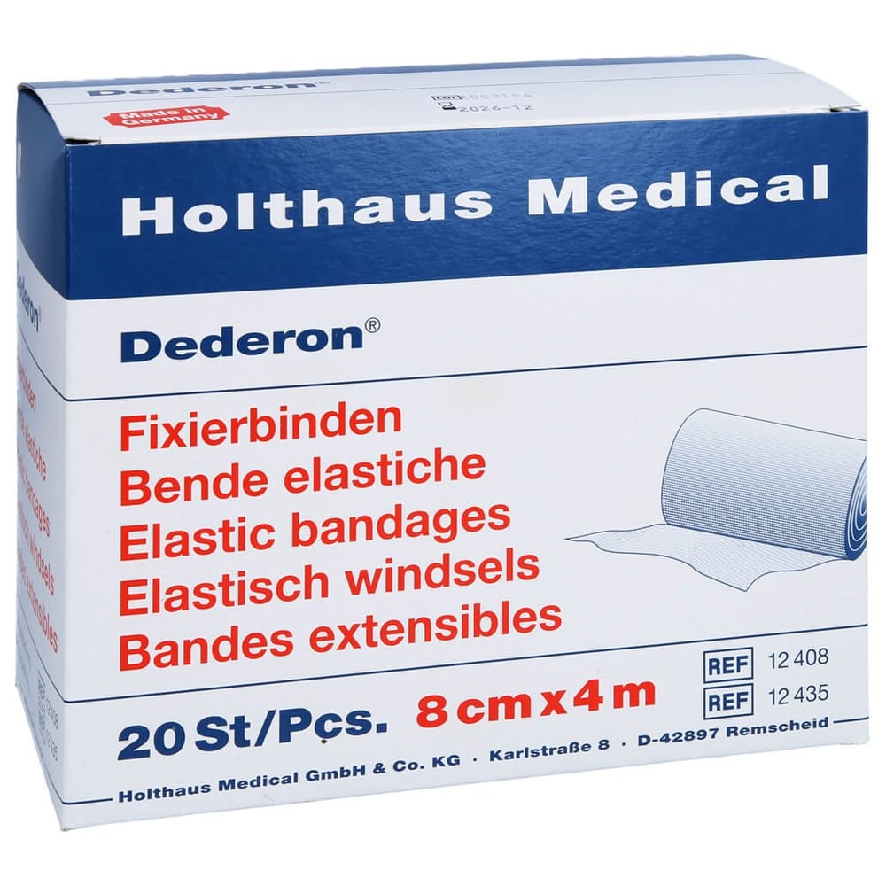 Dederon Fixierbinden 8 cmx4 m