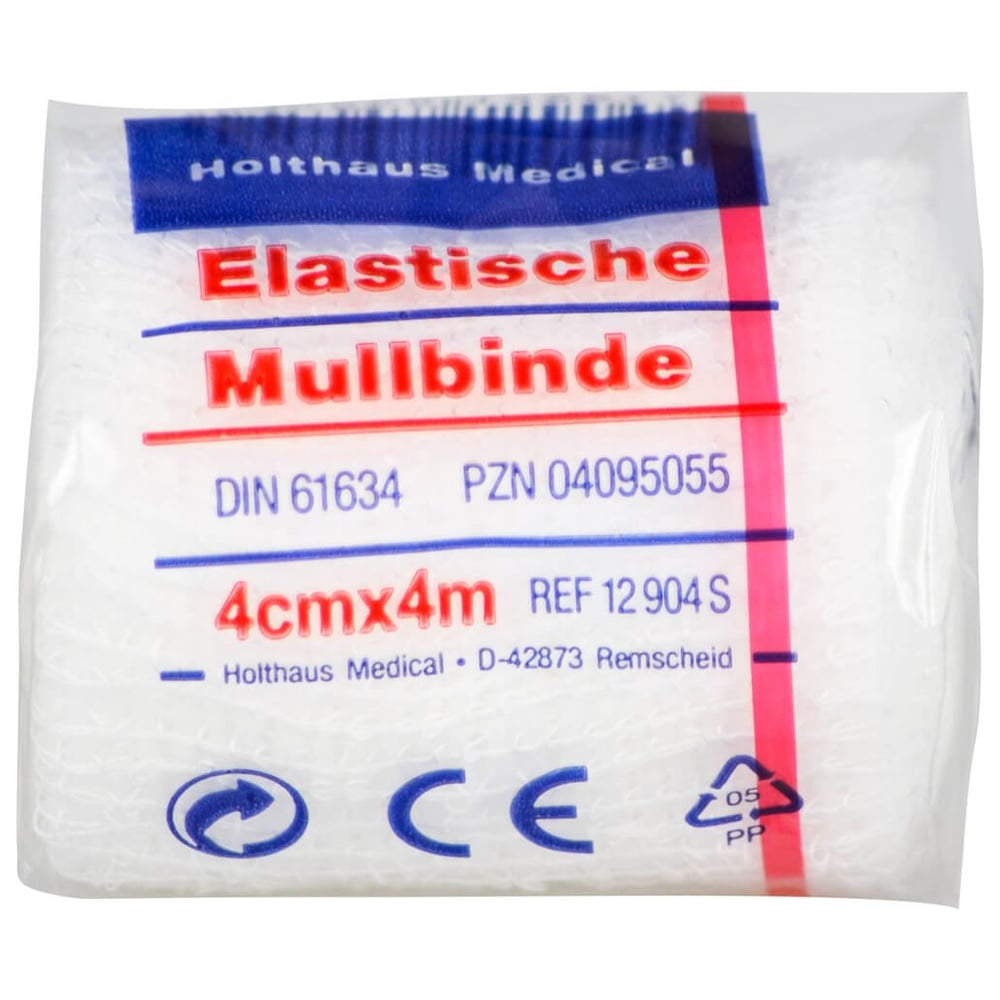 Mullbinden 4mx4cm elastisch