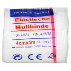 Mullbinden 4mx4cm elastisch