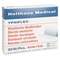 Mullbinden Elastisch 4 cmx4 m Holthaus Medical
