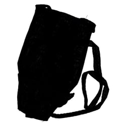 Ohrenbinde dreieckig groß 11,5x15 cm