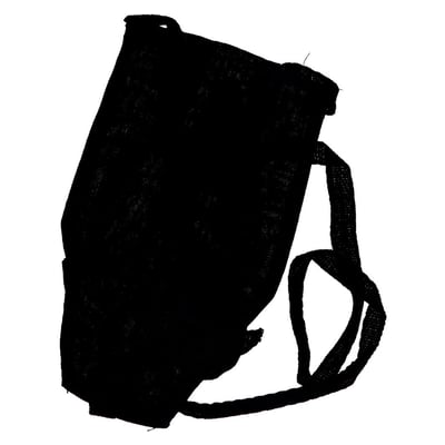 Ohrenbinde dreieckig groß 11,5x15 cm