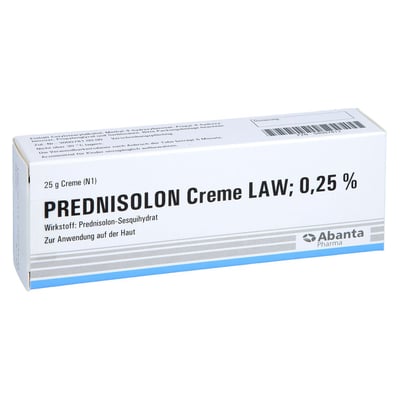 Prednisolon Creme Law