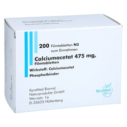 Calciumacetat 475 mg Filmtabletten