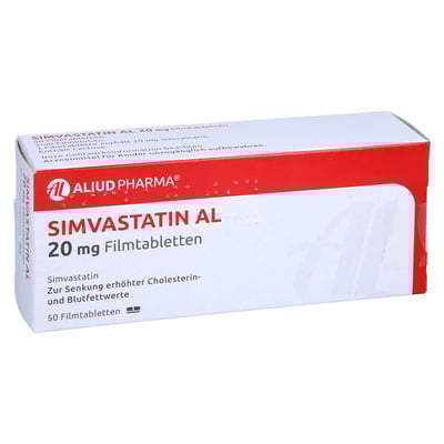 Simvastatin AL 20 mg