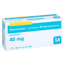Simvastatin-1A Pharma 40 mg