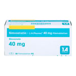 Simvastatin-1A Pharma 40 mg Produktbild 2