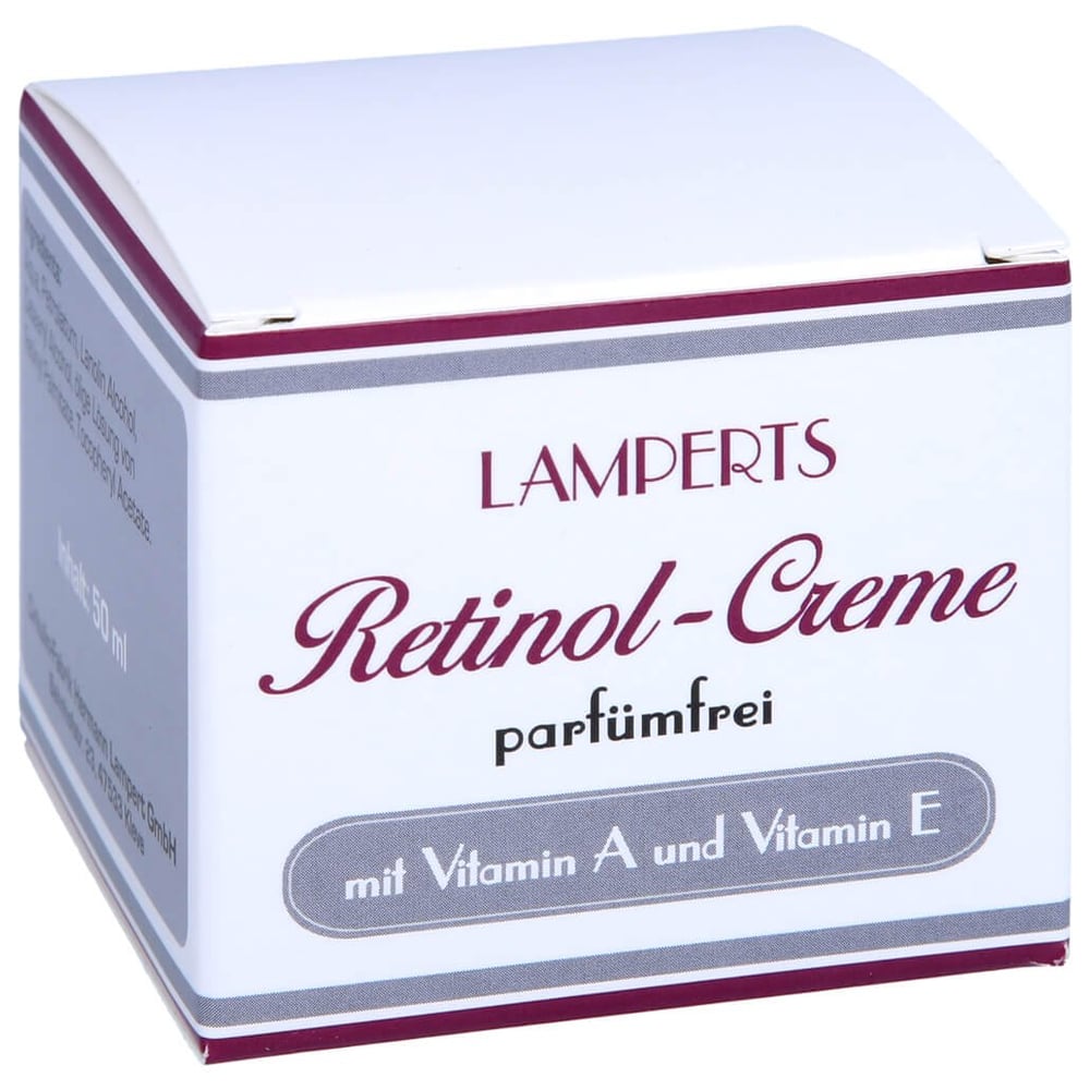 Retinol Creme parfümfrei Lamperts