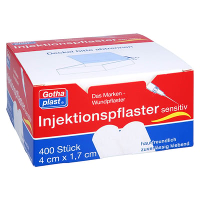 Gothaplast Injektionspflaster sensitiv 4x1,7 cm