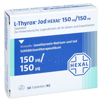 L-Thyrox Jod HEXAL 150 µg/150 µg