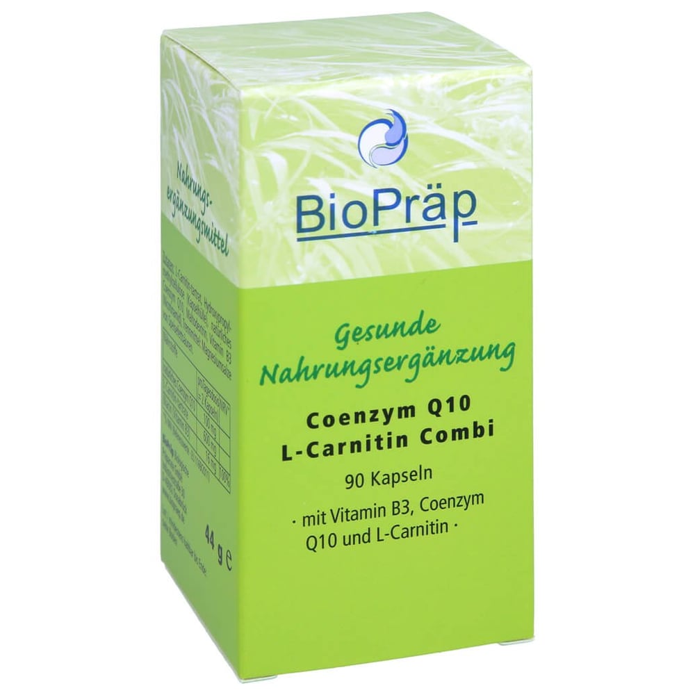 Coenzym Q-10 L-Carnitin combi (30mg+180mg)