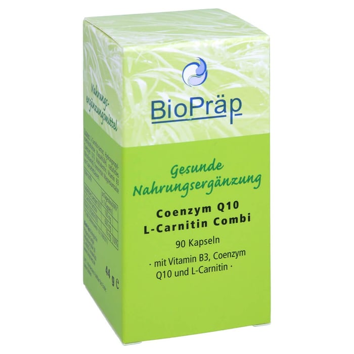 Coenzym Q-10 L-Carnitin combi (30mg+180mg)