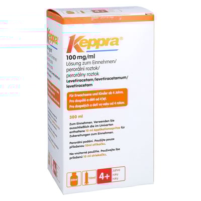 Keppra 100 mg/ml 10 ml Dosierspritze