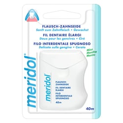 Meridol Flausch Zahnseide, gewachst