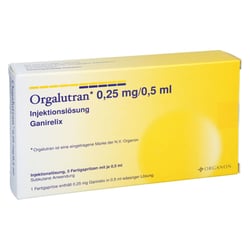 Orgalutran 0.25mg/0.5ml Injektionslösung