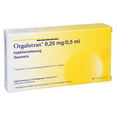 Orgalutran 0.25mg/0.5ml Injektionslösung