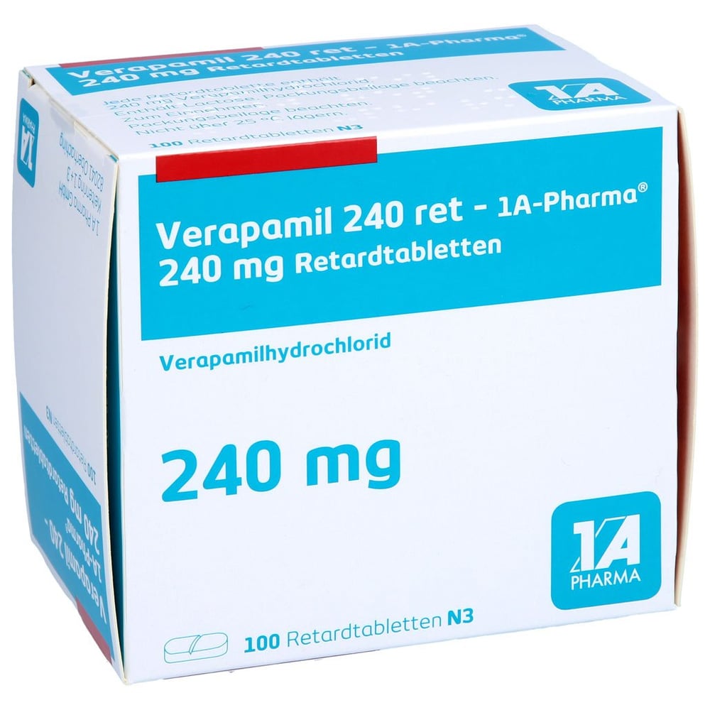 Verapamil 240 ret-1A Pharma