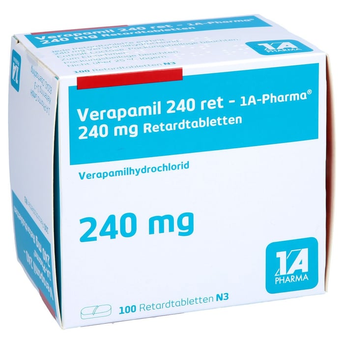 Verapamil 240 ret-1A Pharma
