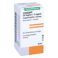 Cosopt 20mg/ml+5mg/ml