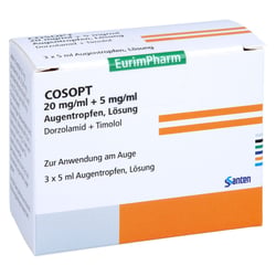 Cosopt 20 mg/ml+5 mg/ml