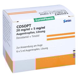 Cosopt 20mg/ml+5mg/ml