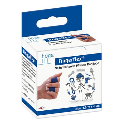 Fingerflex 2.5cmx4.5m blau