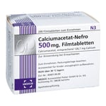 Calciumacetat Nefro 500 mg