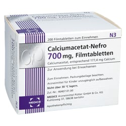 Calciumacetat Nefro 700mg