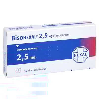 Bisohexal 2.5mg Filmtabletten