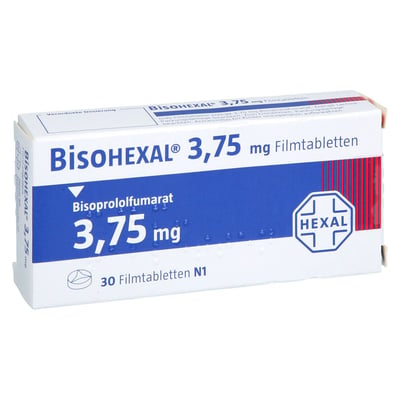 Bisohexal 3.75mg Filmtabletten Produktbild 1