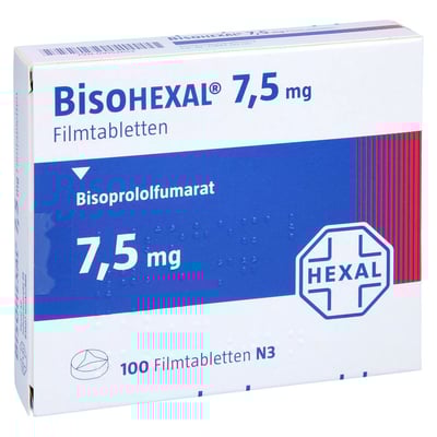 BisoHEXAL 7,5 mg