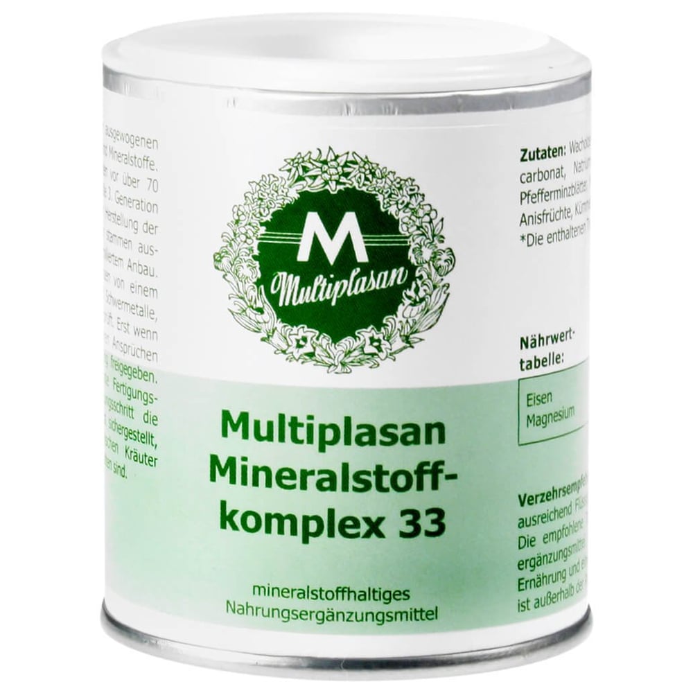 Multiplasan Mineralstoffkomplex 33