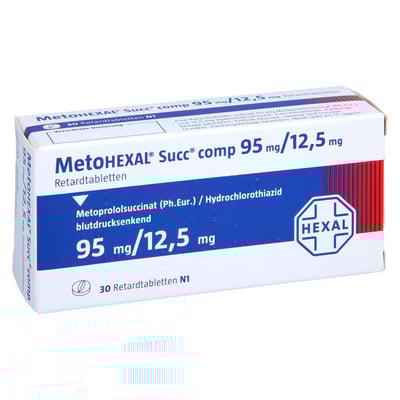 MetoHEXAL Succ comp 95 mg/12,5 mg