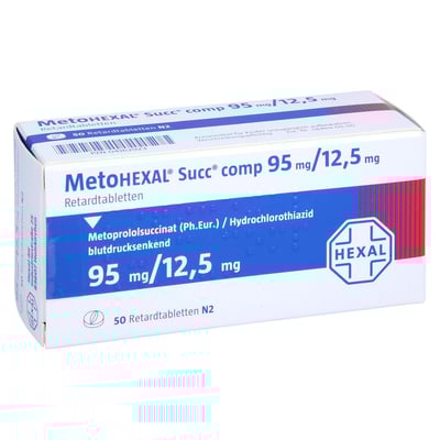 MetoHEXAL Succ comp 95 mg/12,5 mg
