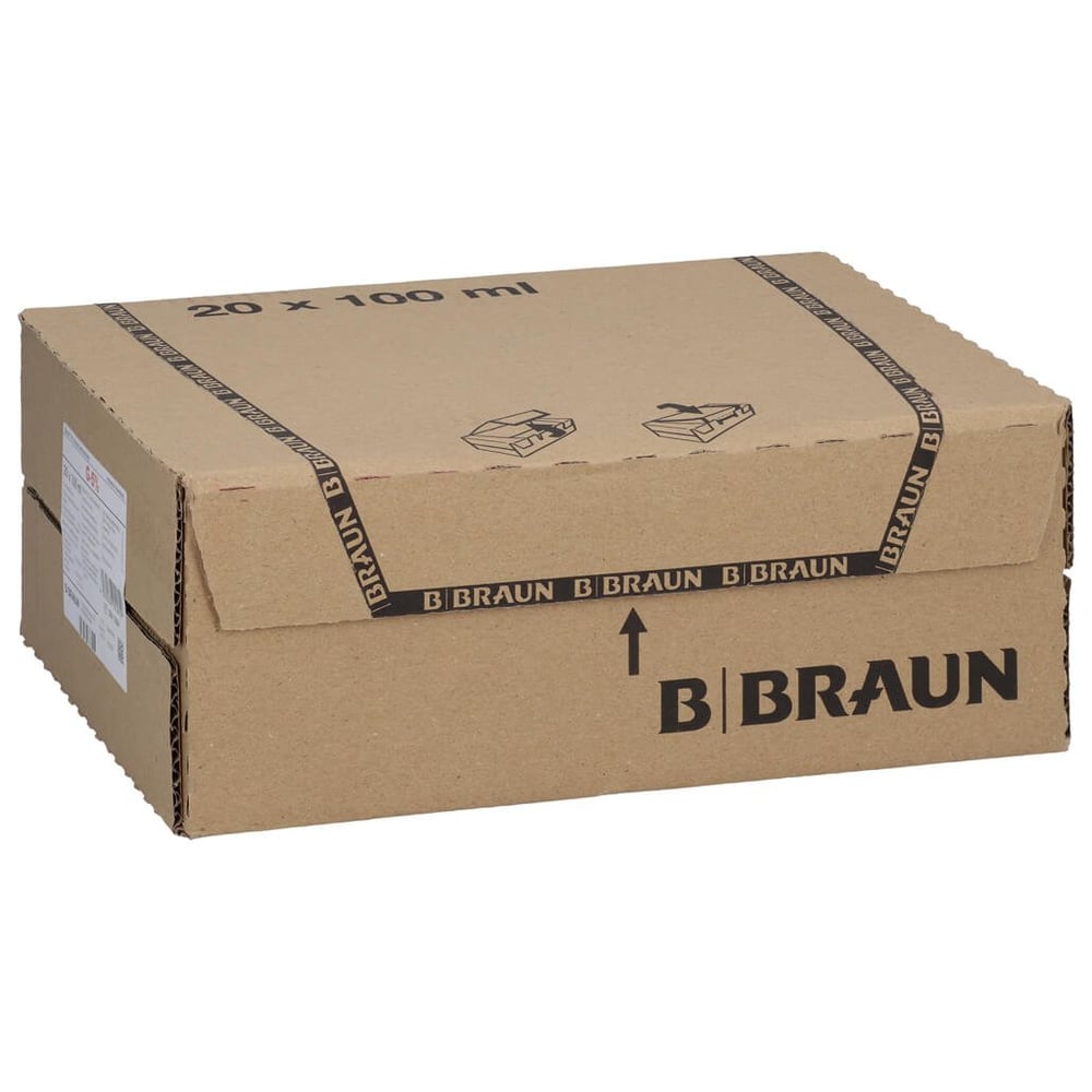 Glucose 5% B. Braun Injektionsflasche