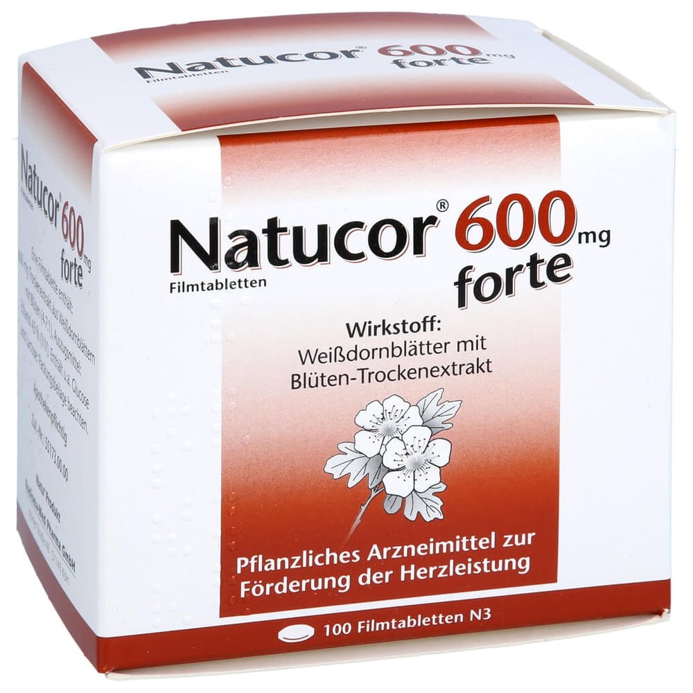 Natucor 600 mg forte