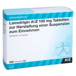 Lamotrigin AbZ 100 mg suspendierbare Tabletten