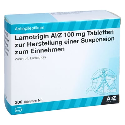 Lamotrigin AbZ 100 mg suspendierbare Tabletten