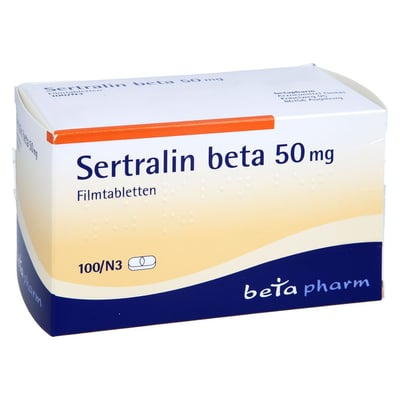 Sertralin beta 50 mg