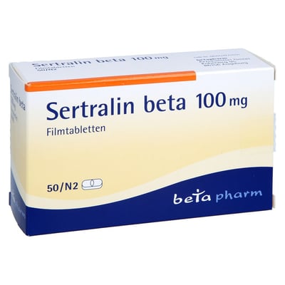 Sertralin beta 100 mg