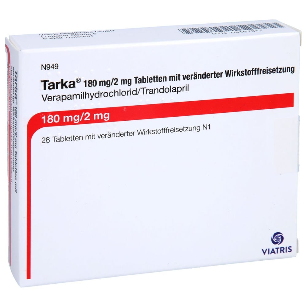 Tarka 180 mg/2 mg