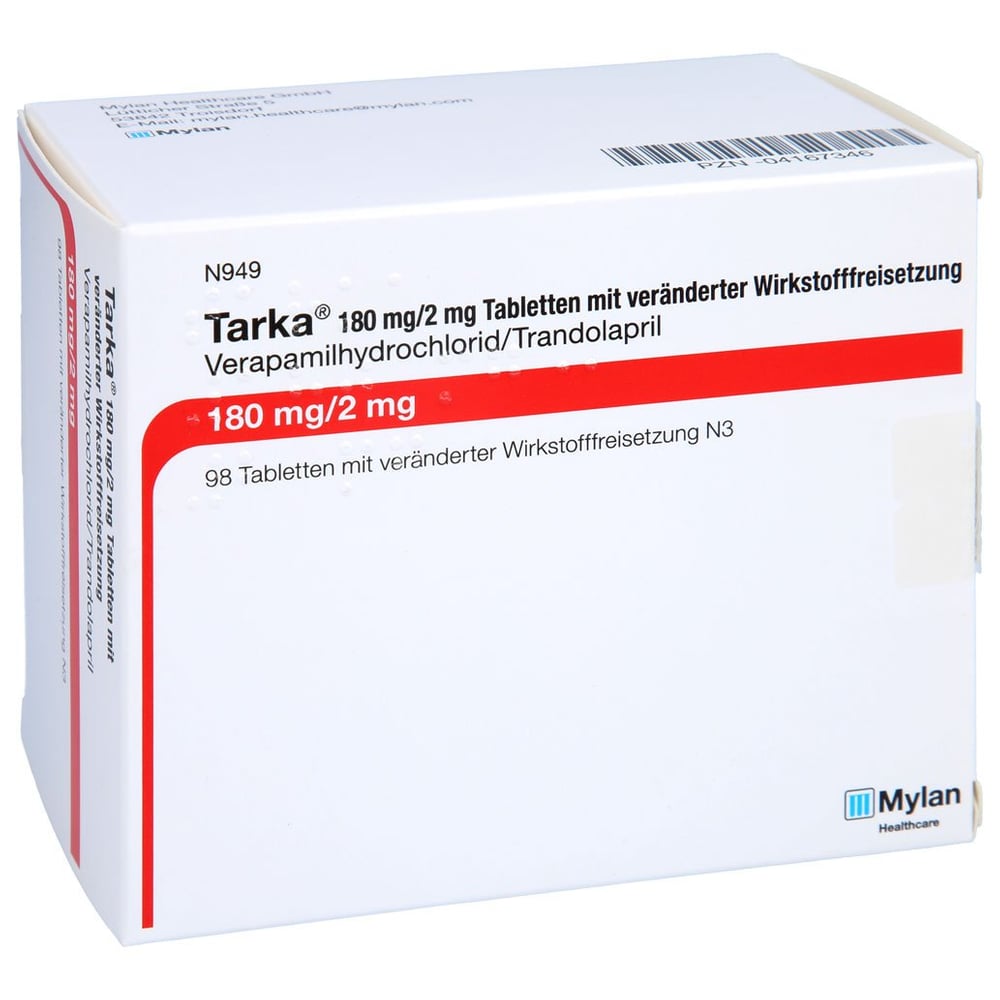 Tarka 180 mg/2 mg