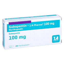 Gabapentin-1A Pharma 100 mg
