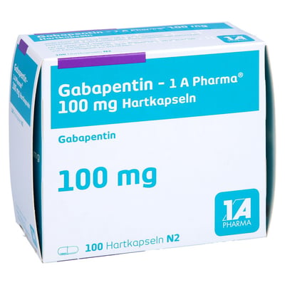 Gabapentin-1A Pharma 100 mg Produktbild 1