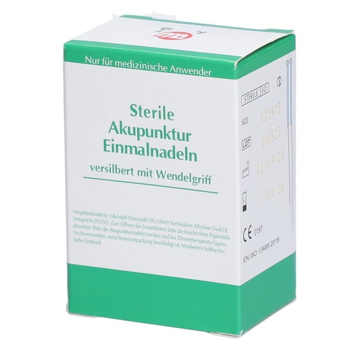 Akupunkturnadel Tianxie 0,25x13 mm Steril/Einmal Produktbild 1